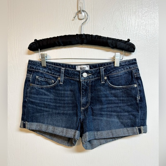 Paige Jimmy Jimmy Shorts Mid Rise Size 27 - Picture 2 of 7
